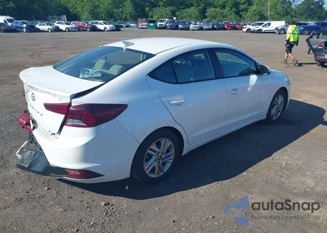 2020 Hyundai Elantra Sel from USA, damaged, VIN 5NPD84LFXLH503575